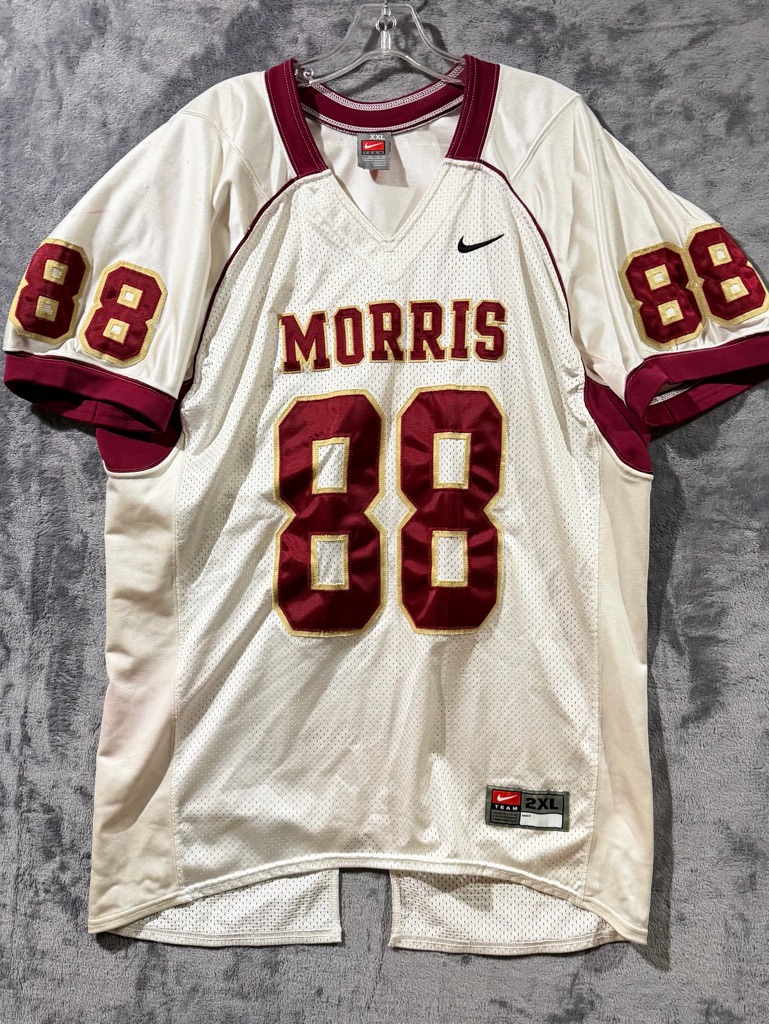 Vintage Nike Custom Team Ncaa Football Jersey #88 Morris Shannon Men’s Size 2xl
